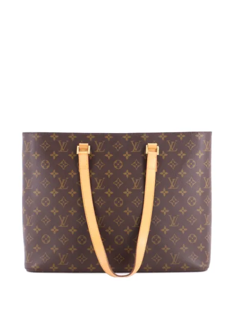 Louis Vuitton Pre-Owned Luco Handbag Monogram Canvas tote bag Brown HVLPT9LCZEFMNWHQ