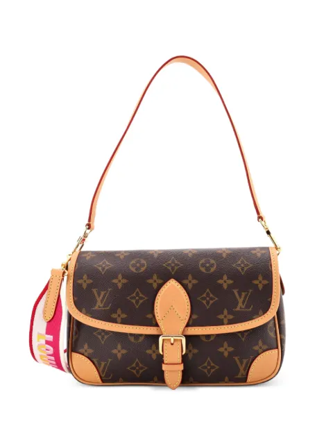 Louis Vuitton Pre-Owned Diane NM Handbag Monogram Canvas crossbody bag Brown W1TJ1LXXUYUJOH92