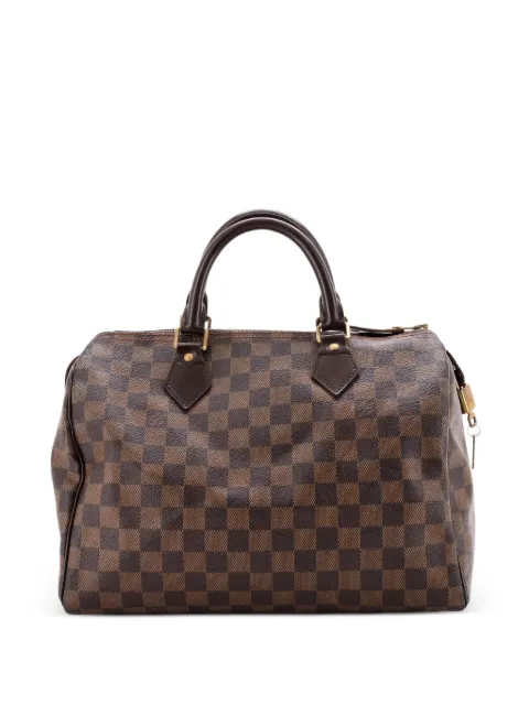 Louis Vuitton Pre-Owned Speedy Handbag Damier 30 satchel Brown 1ZCHWZ24SAWAWCHX