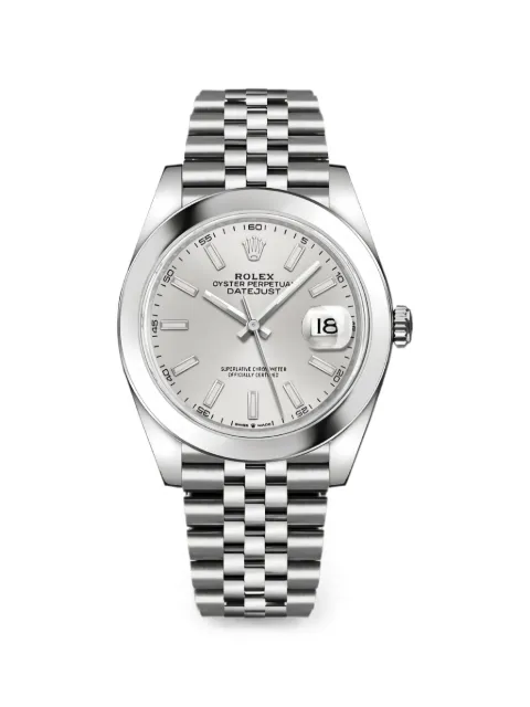 Rolex Datejust Jubilee 41mm watch Silver 126300