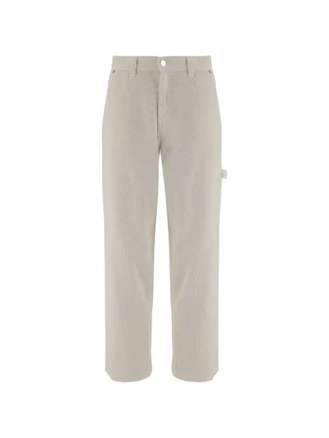 Haikure straight-leg trousers White HEW03376GF184