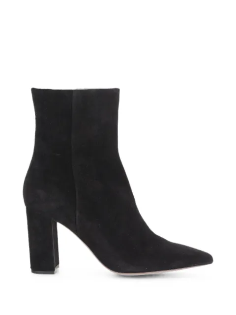 Paris Texas Anja suede pointed-toe ankle boots Black PX2052XV003