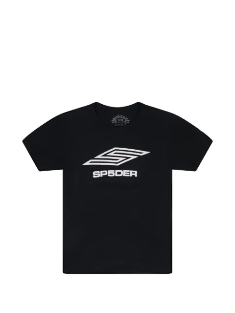 SP5DER Pro logo-print T-shirt Black SP5DER565