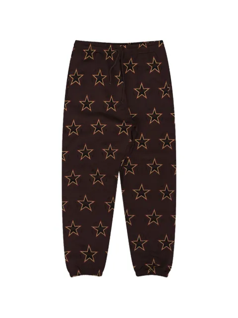 Denim Tears Every Tear Is A Star track pants Brown DT663