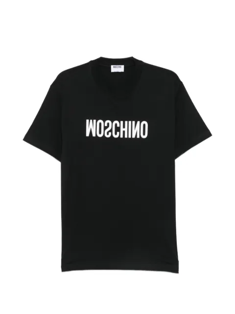 Moschino logo-print T-shirt Black 262ZZZ0702