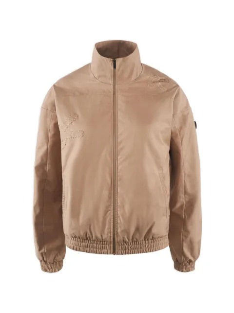 District Vision logo-embroidered hiking jacket Neutrals DVW0023