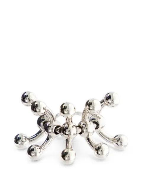 Lorette Colé Duprat Chromo 1 articulated ring Silver CHROMO1RING