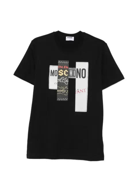 Moschino logo-print short-sleeve T-shirt Black 262ZZ0731
