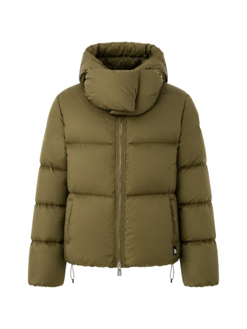 Bacon Storm hooded puffer jacket Green BACPIGIU386OLIVE