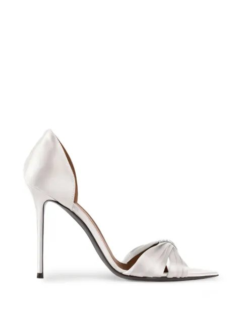 Giuseppe Zanotti Lumière rhinestone-embellished heeled sandals White I600010005