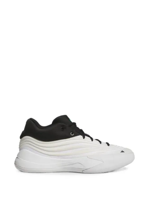adidas Dame 10 wave-effect panelled sneakers Neutrals JP6089