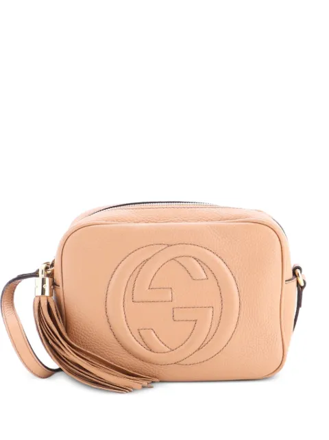 Gucci Pre-Owned Soho Disco Leather Small crossbody bag Neutrals 2ZSPN0Q5VTUBQ6H0