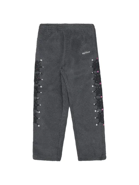 SP5DER Webstone fleece track pants Grey SP5DER560