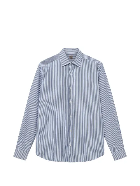 Mos Mosh Marco striped shirt Blue 508130