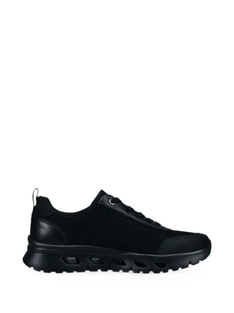 Bugatti logo-patch lace-up sneakers Black 435A9A0655691010