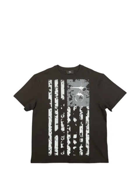 THUG CLUB Old Glory graphic-print T-shirt Black TC26TS0702