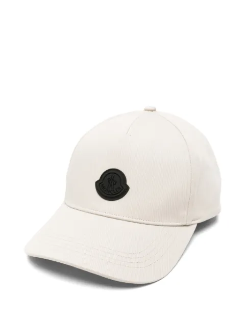Moncler logo-patch baseball cap Neutrals L20913B000250U082