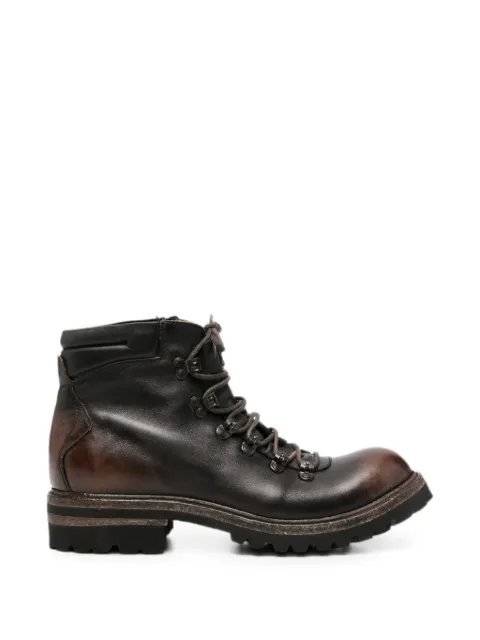 Shoto leather boots Brown 51574