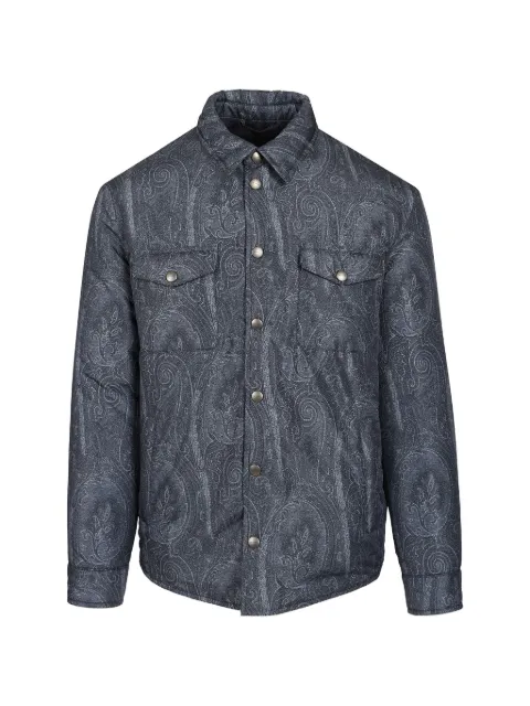 ETRO Paisley-print jacket Blue MRBA010999SASZ5