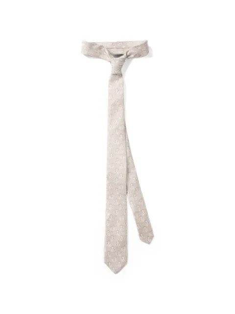 Jacquemus The Hippocampe seahorse tie Neutrals ACU00834BOT4047