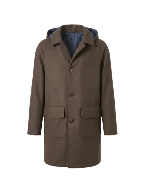 Kired Cusna reversible hooded coat Blue WCUSNAW8403510004