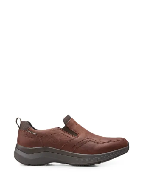 Clarks Originals Wave 2.0 Edge leather sneakers Brown 26155109