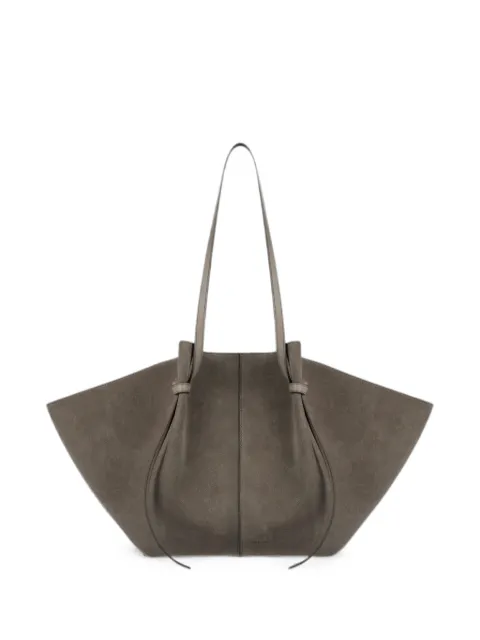 Yuzefi large Mochi suede shoulder bag Neutrals LARGEMOCHISUEDE