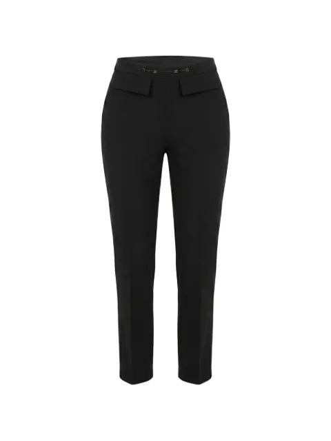 Elisabetta Franchi high-waisted tailored trousers Black PA19566E2