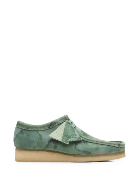 Clarks Originals Wallabee camouflage-print desert boots Green 26164634