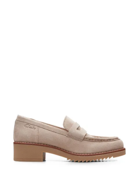 Clarks Originals Eden Style suede loafers Neutrals 26166686
