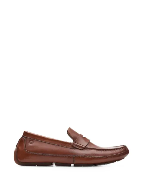 Clarks Originals Markman Way leather loafers Brown 26163881