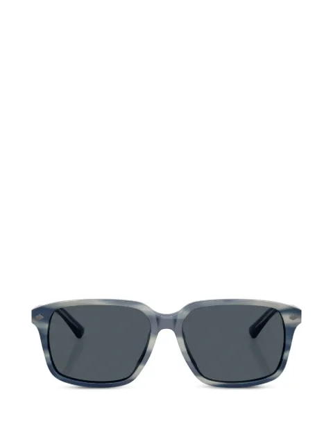 Brooks Brothers rectangle-frame sunglasses Blue BB5062U617687