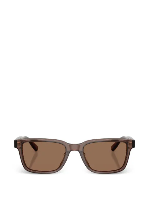 Brooks Brothers rectangle-frame sunglasses Brown BB5061U617673