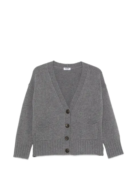 base V-neck cardigan Grey B8507602654