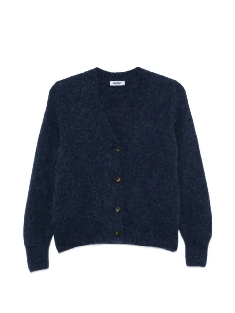base V-neck cardigan Blue B8458034362