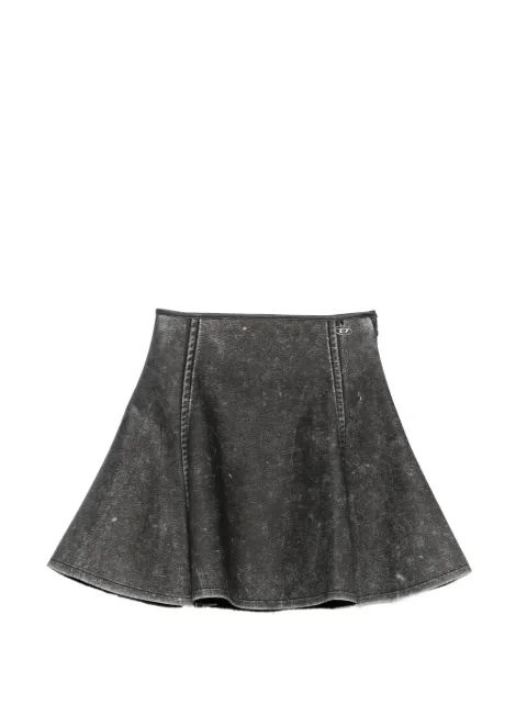 Diesel washed-effect A-line mini skirt Grey A240700WEBJ