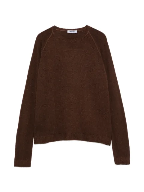 base round-neck sweater Brown B8540857644