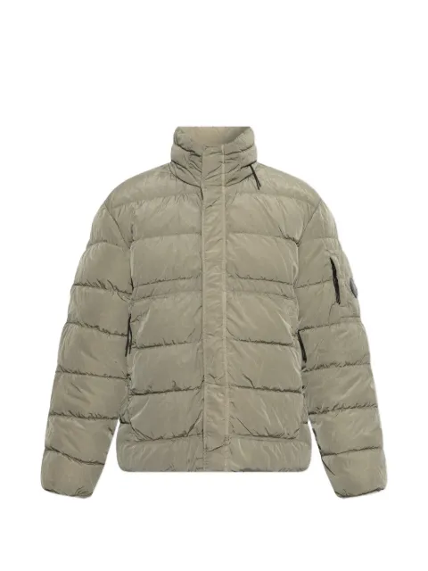 C.P. Company quilted-finish padded jacket Green 21CMOW012A005904G356