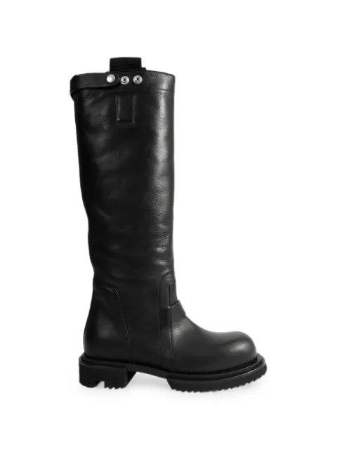 Rick Owens Gabe knee-high boots Black RP02F5822LOO
