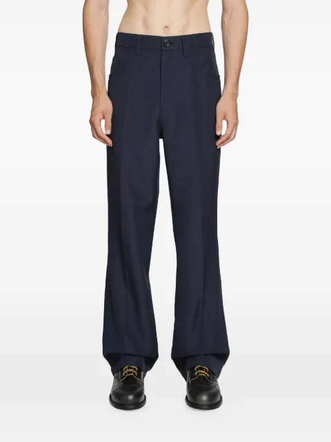 Marni five-pocket flared trousers Blue PUMU0354A0UTWA55
