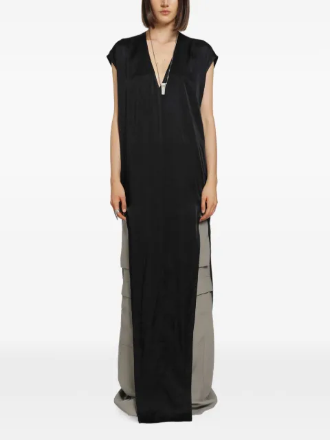 Rick Owens Tower Arrowhead maxi dress Black RP02F5505