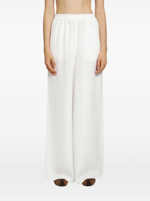 Max Mara wide-leg trousers White 2621136021600
