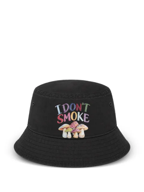 Melt mushroom-print bucket hat Black MSBUC5402