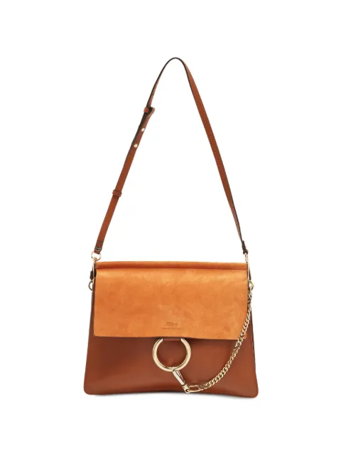 Chloé Pre-Owned medium Faye shoulder bag Brown 1379999
