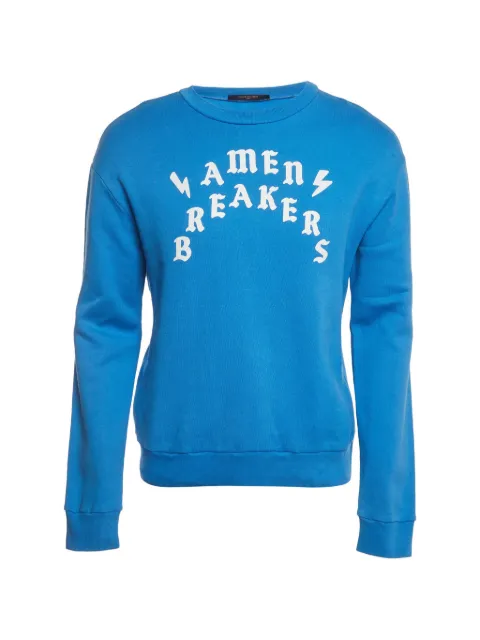 Louis Vuitton Pre-Owned Amen Breakers graphic sweatshirt Blue 1378194