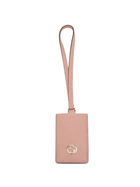 Gucci Pre-Owned Interlocking G luggage tag Pink 1378532