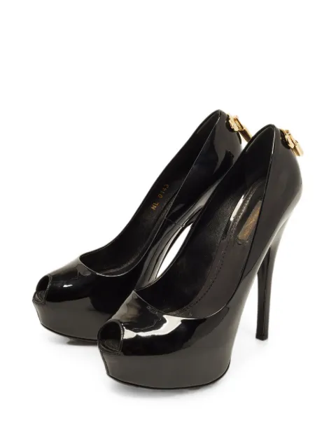 Louis Vuitton Pre-Owned Oh Really peep-toe pumps Black 1380969