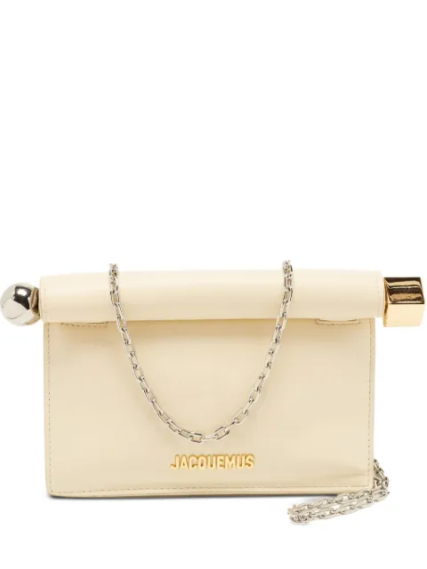 Jacquemus Pre-Owned Pochette Rond Carré La Petite clutch bag Neutrals 1379953
