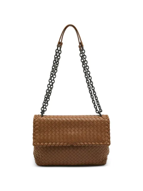 Bottega Veneta Pre-Owned medium Olimpia Intrecciato shoulder bag Brown 1376990
