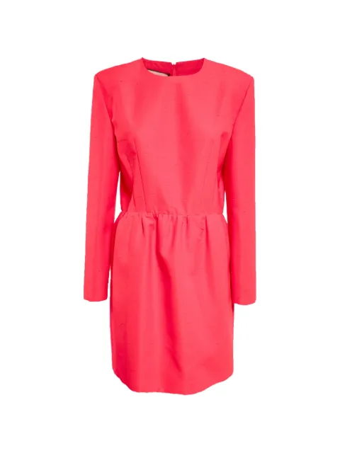Gucci Pre-Owned textured mini dress Pink 1275549
